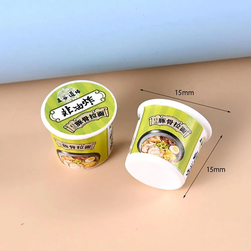 محاكاة طعام مصغرة لبيت الدمية ، نودلز سريعة التحضير لسيارة bjd blyth ob11 ، إكسسوارات ألعاب ، 9 ، جديدة