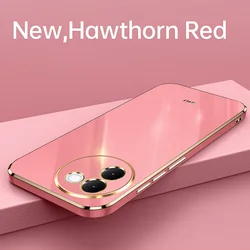 6D Plating Case for vivo V30e V 30e V30 e Soft Silicone Protection Ultra-thin Luxury Phone Cover vivoV30e Coque