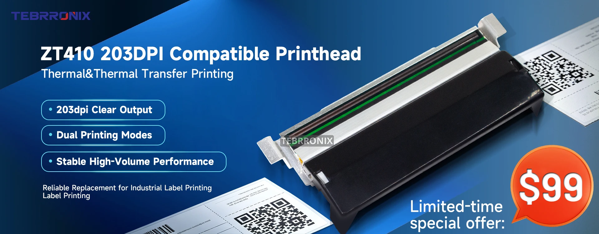 Tebrronix Barcode Printer Parts Store - Amazing products with