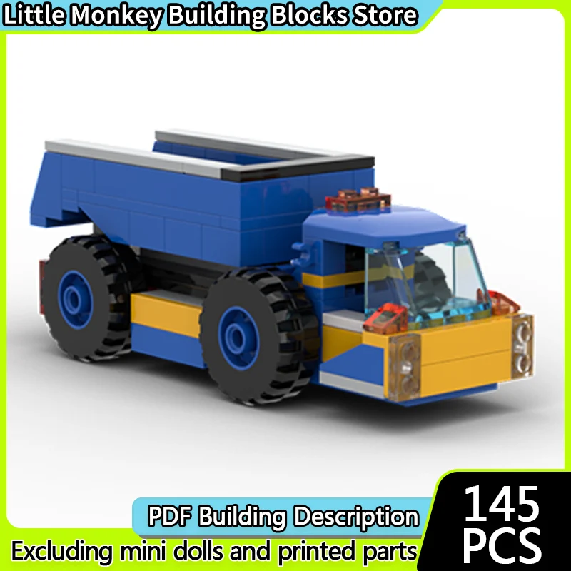 

Speed Racing Car Model MOC Building Bricks Classic Tipper Truck Modular Technology Children Holiday Gifts Assemble Toys Suit