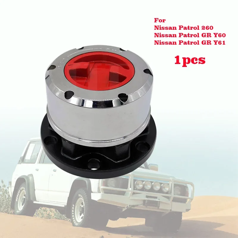 

1PCS Free Wheel Locking Hubs for NISSAN Patrol 260 GR Y60 GR Y61 TATA Sumo All, for FORD Maverick B021HP AVM445HP