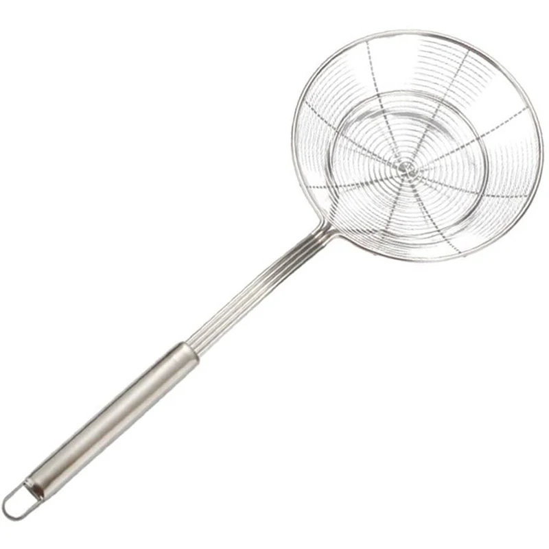 

Mesh Strainer Stainless Steel Fine Mesh Food Strainer Kitchen Colander With Good Grip Handle