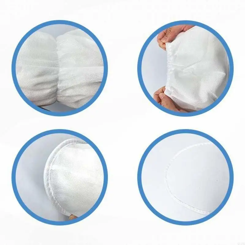 Q1fb Copertine scarpe usa e getta per scarpe riciclate Protettori booties copribili per donne uomini