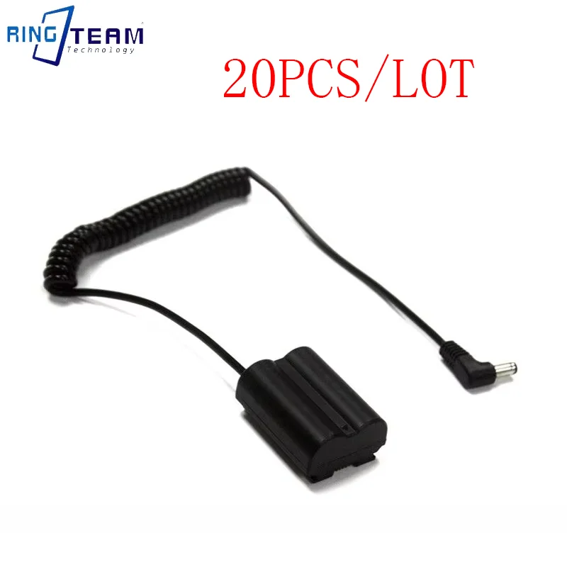 

20PCS/LOT Coiled Cable CP-W235 DC 5.5 Male to CP-W235 NP-W235 Battery DC Coupler for Fuji X-T5 X-T4 XT4 X-H2 GFX 50SII Camera