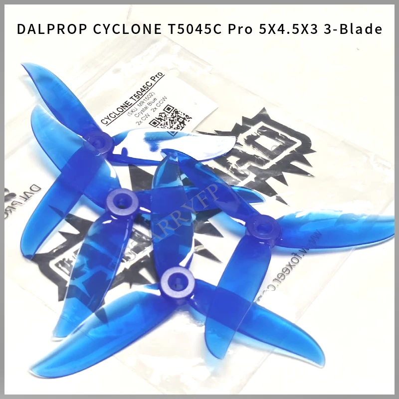 

(10CW + 10CCW) 10 пар DALPROP CYCLONE T5045C Pro 5045 5X4.5X3 3-лопастной пропеллер для ПК для RC FPV Freestyle 5-дюймовые дроны DIY