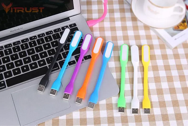 Mini USB Night Light com 5 LEDs luz de leitura