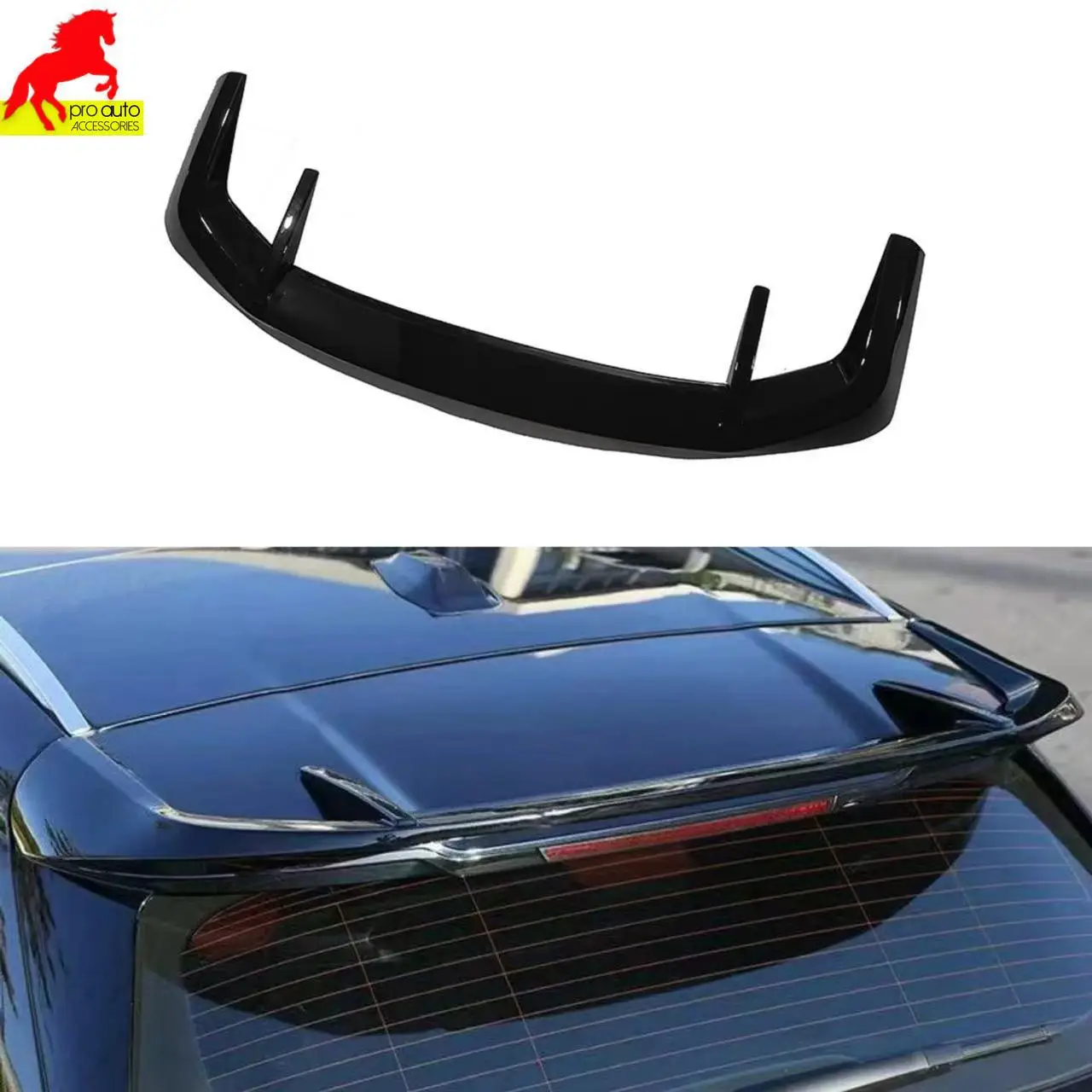 Suitable for BMW 2020-2024 X5 G05 2020-2024 Top Wing Spoiler MP Tail Wings ABS Material Adhesive Installation Car Styling