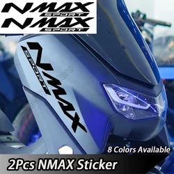 Motorcycle Scooter Stickers NMAX Front Stripe Fairing Decals Waterproof Accessories For YAMAHA NMAX 155 V2 ABS Nmax 160 150 125