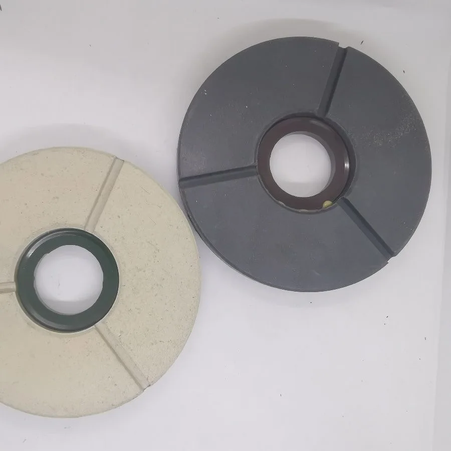 6 Inch 8 Inch Resin Buff Wet Polishig Pad Sharp Type Flexible Abrasive Polishing Pad For Grinding Marble Granite Stone