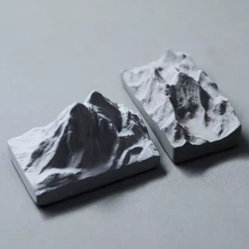 

Mountain Shape Aromatherapy Gypsum Plaster Crafts Silicone Mold Concrete Cement Handicrafts Home Decoration Molds