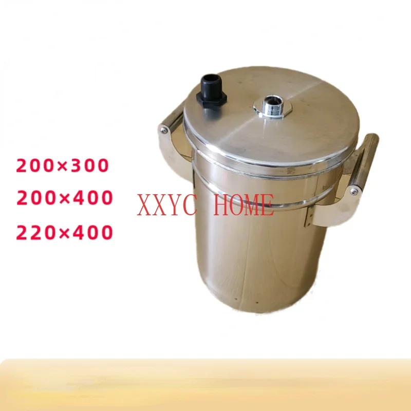 machine hopper stainless steel fluidizing hopper for Electrostatic spraying machine Powder Barrel powder bucket