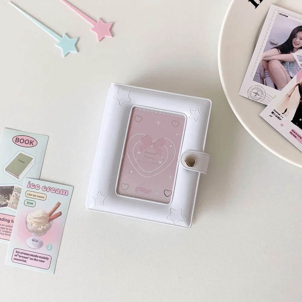 3in ID Photo Korean Photocard Holder PVC Card Cover Idol Photo Card Idol Card Display Protector Picture Decoration
