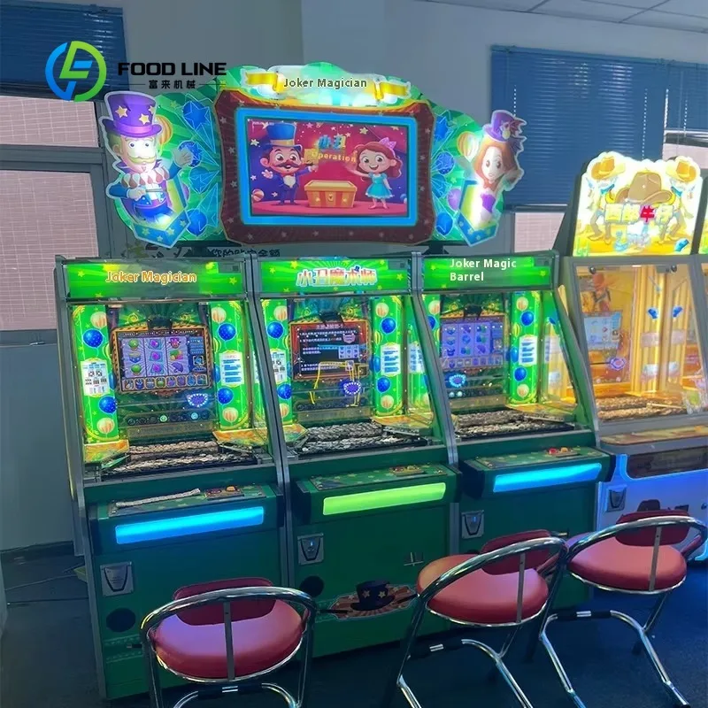 Arcade Coin Pusher Game Machine High Popularity Attraction Commercial Game Equipment for Entertainment Centers