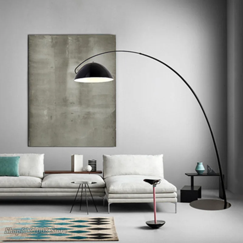 Nordic Fishing Rod Floor Lamp Modern Art Living Room Bedroom Floor Light Home Decor LED standing lamp Lighting Fixture Luminaire