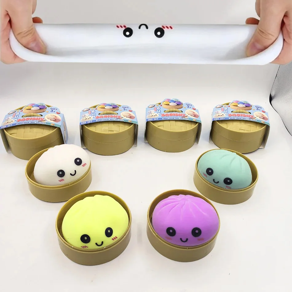 

Красочная имитация пельменя: антистресс-игрушка для снятия тревоги, повышения настроения, многоразовая, с эффектом восстановления формы, для расслабления и снятия стресса