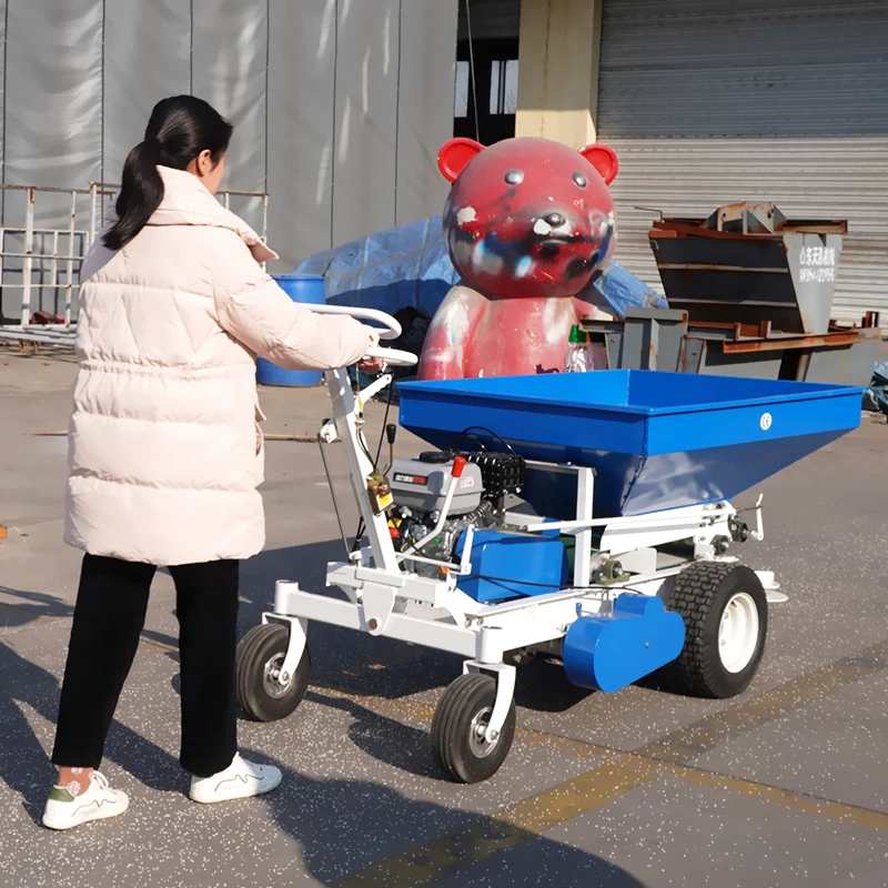 多機能肥料散布機,播種塩散布機,ガーデンファームコート用の大容量ロータリーディスク芝生散布機,カスタマイズ可能