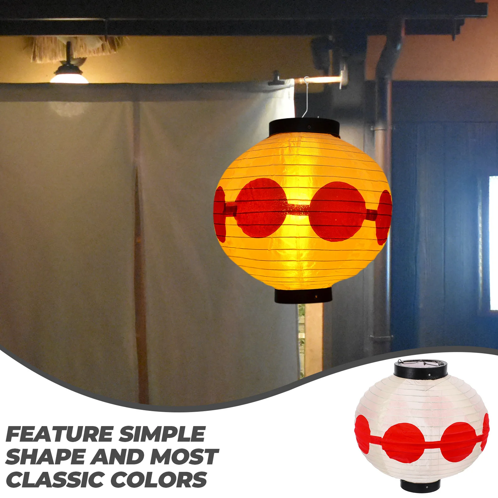 

Japanese Style Hanging Lantern Waterproof Outdoor Restaurant Decor for Sushi Bar Party Kitchen Izakaya Wall Door Decoration