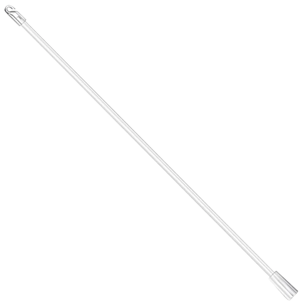 

Curtain Rod Accessories 21 Inch Transparent Pull Wand Durable PP Material Modern Design Vertical Blind Replacement Long Stick