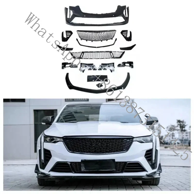 

Suitable High Quality PP Material Body Kit Set Front Bumper Diffuser Grille Fit T4 Series Vehicle Tuning Parts