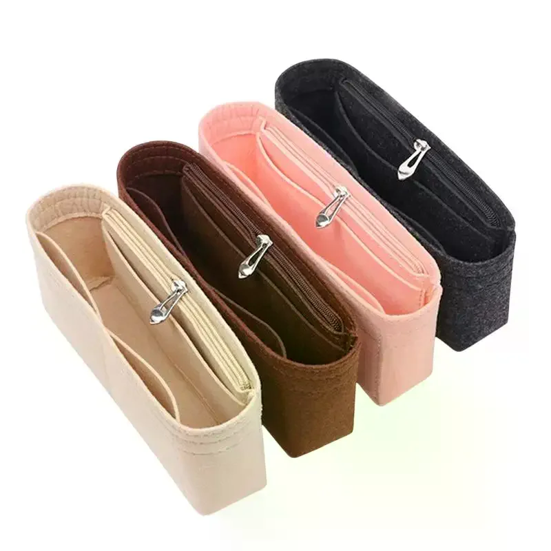 1PC Women's Handbags For And Cosmetic Bags Felt Insert Bag Organizer, Makeup Organizers, Liner Perfect for Brand