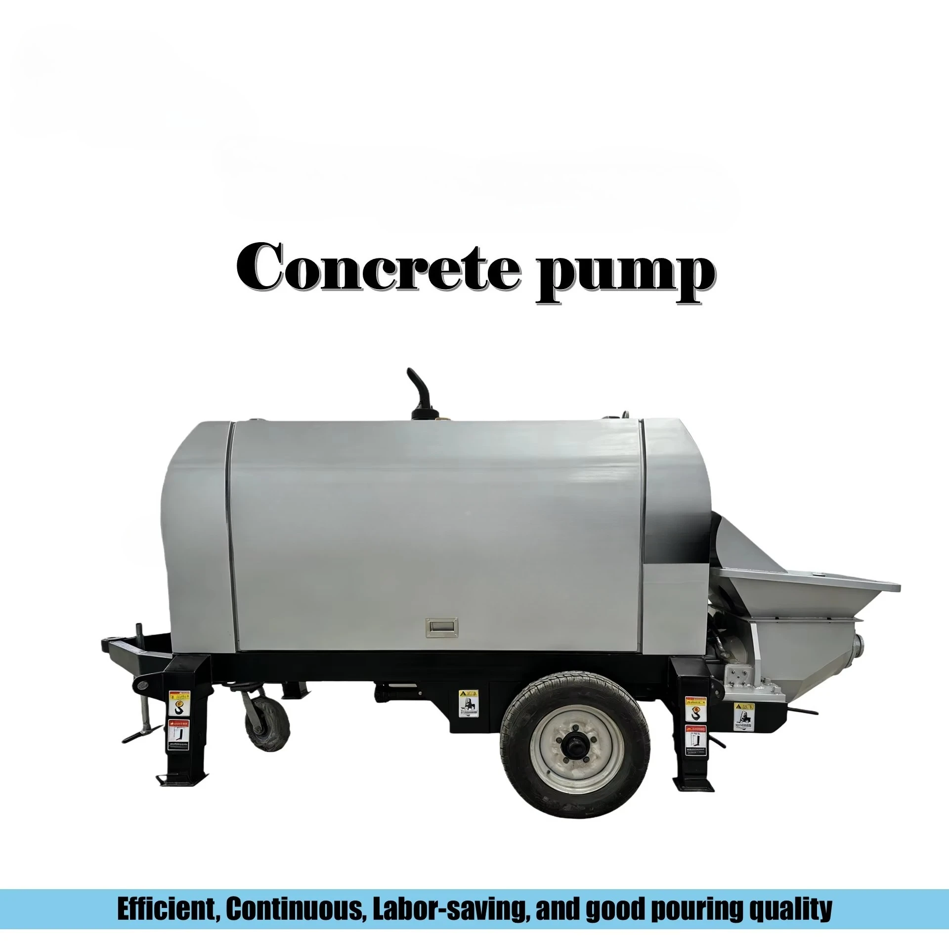 

Concrete Pump 10m³/h, 22KW, 18Mpa, ≤20mm Aggregate, 30-40m Vertical, 80-100m Horizontal for Construction Projects