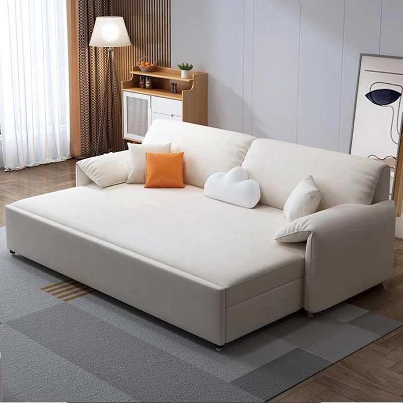 

White Cozy Large Sofas Beds White Kawaii Cute Modern Living Room Sofa Bed Recliner Nordic Luxury Divani Da Soggiorno Furniture