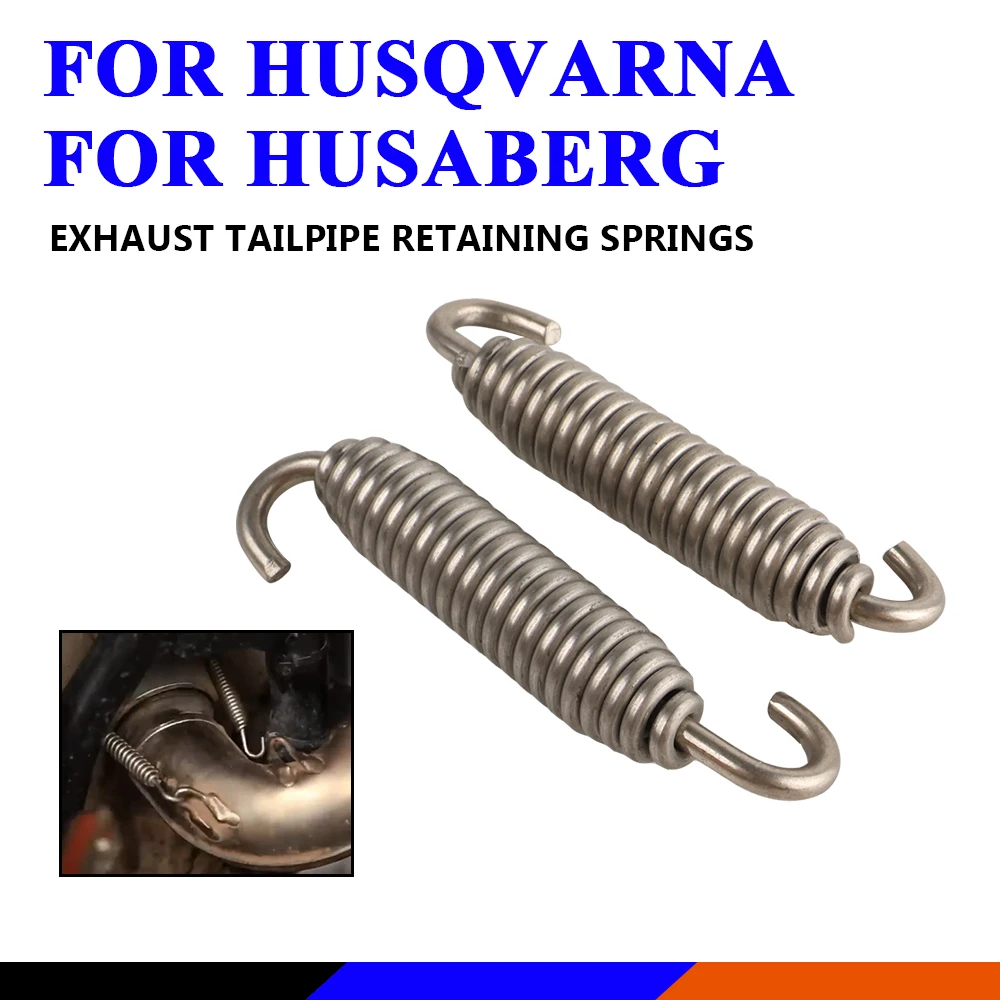 For Husqvarna TC TE TEI TX TXI 250 300 125 150 350 450 2024 Accessories Exhaust Spring Tail Pipe Tailpipe Retaining Springs Kit