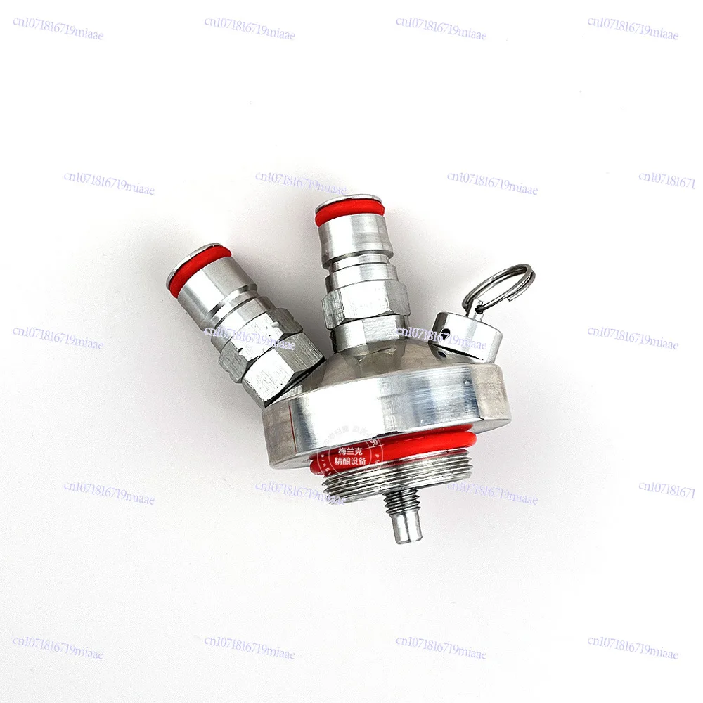 Stainless Steel Wine Barrel Dispenser Mini Keg Craft Brew Cleaning Keg for Home Bar And Party