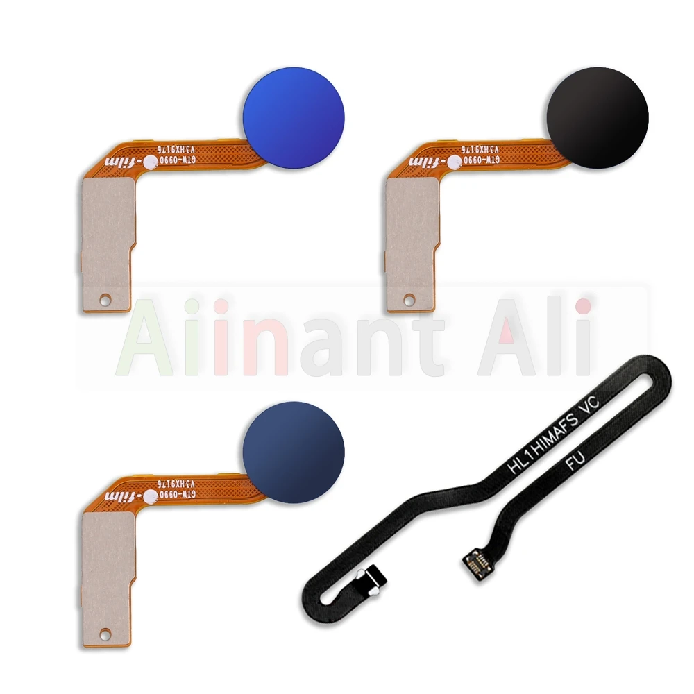 AiinAnt Back Home Button Key Connection Touch ID Scanner Fingerprint Sensor Flex Cable Ribbon For Huawei Mate 20 Lite Pro