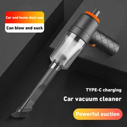 Aspiradora inalámbrica de mano para coche, aspirador de alta potencia, 6000Pa, 120W, para el hogar y la Oficina