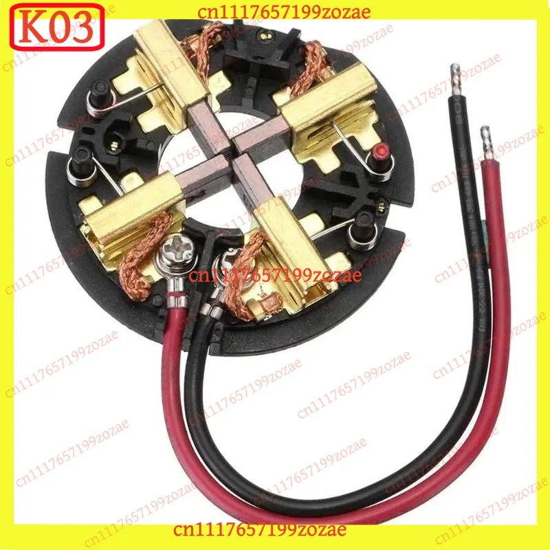 k3 Carbon Brush Holder Assembly, Compatible forAEG Ryobi Milwaukee 18V M12 Hammer Drill Auto Parts