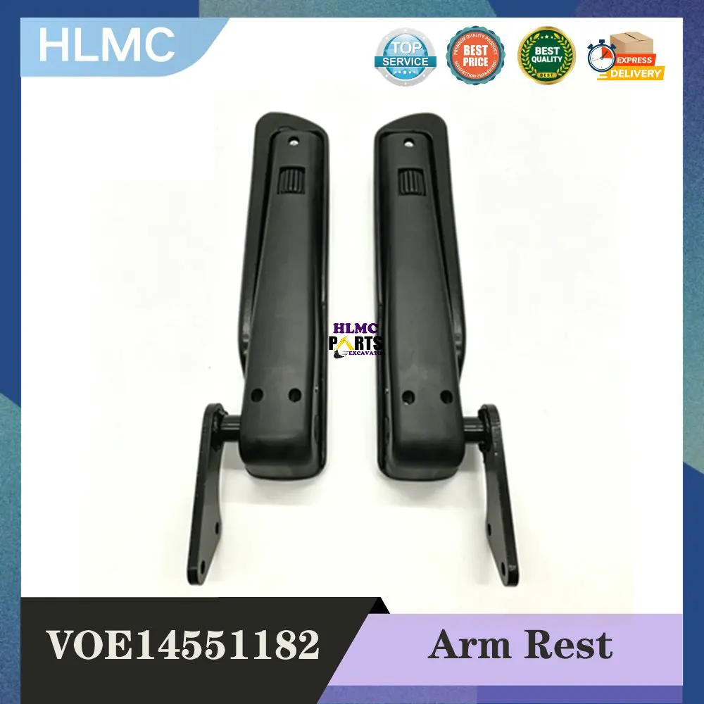 Excavator Arm Rest Left 14551182 Right Rest Left VOE14551182 for EC120B EC135B EC140B Seat Parts