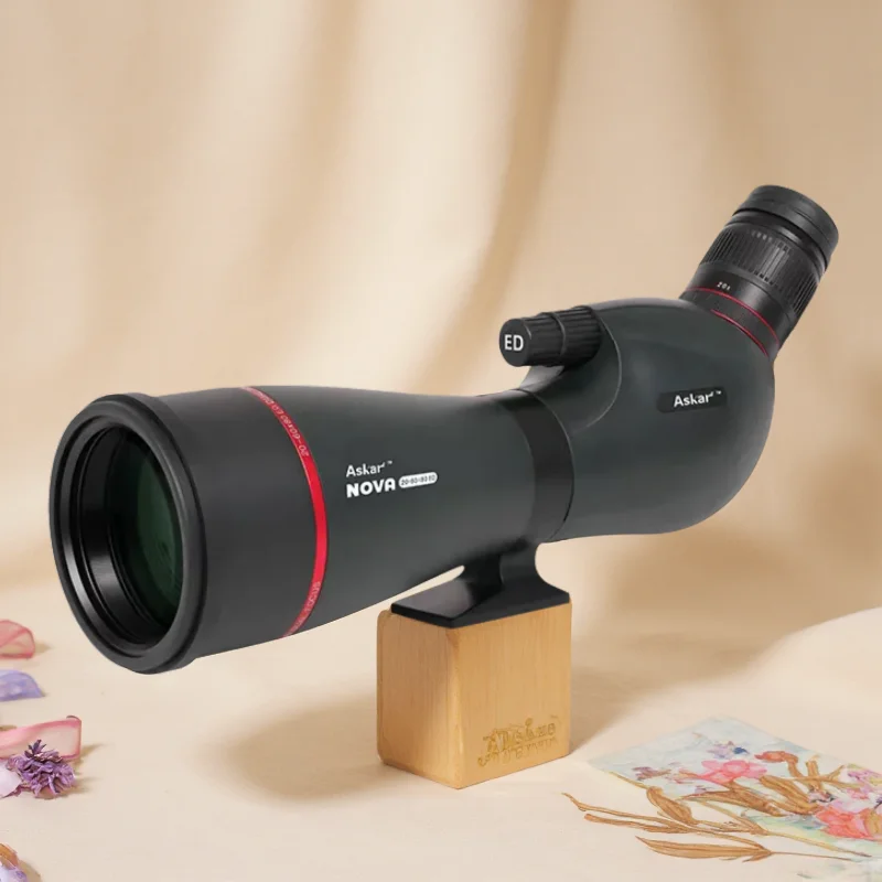

Телескоп Askar с одной трубкой, ED-линзами, высоким увеличением 60x, HD-качеством, профессиональный, для наблюдения за птицами, оптимальный для просмотра