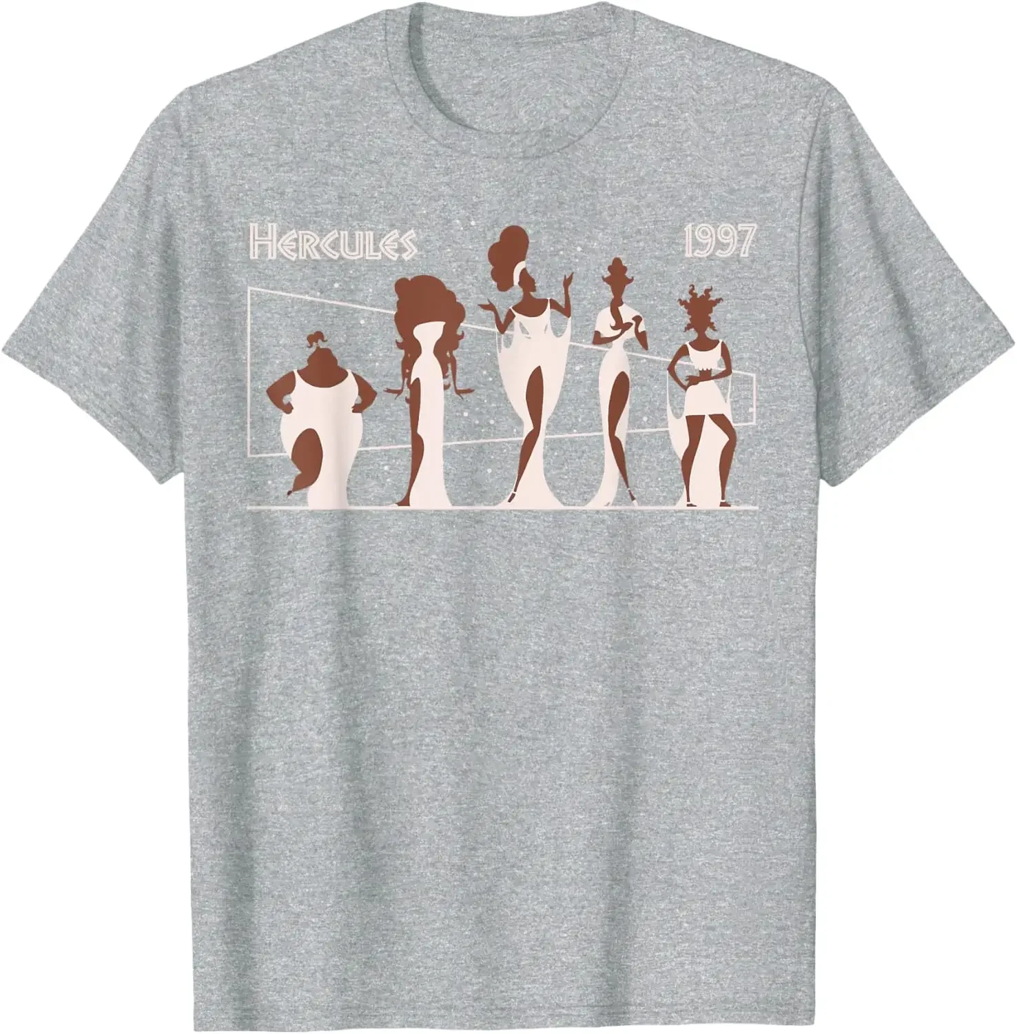 تي شيرت ديزني هرقل 1997 Muses Portrait Constellation