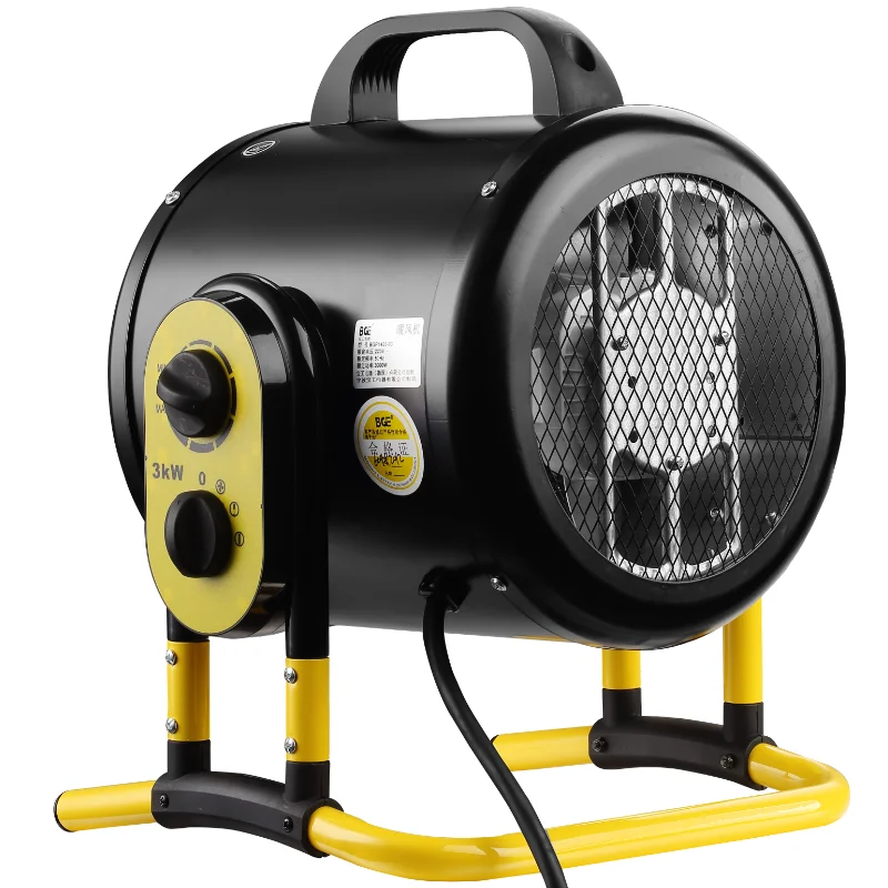 Aogong Auto Thermostat Industrial Warm Air Fan Heater, Electric Hot Air Blower For Greenhouse Heating, Fast Drying, Home And Ind