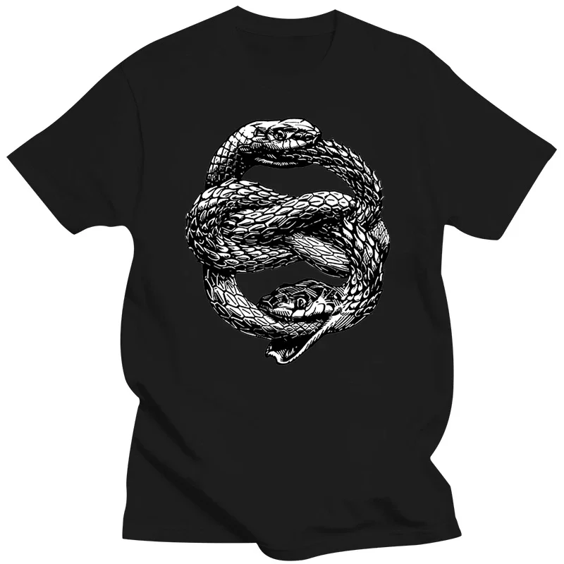 Summer Ouroboros Renewal  Men's T-Shirt Size S-5XL streetwear  men clothing  graphic t shirts  oversized t shirt  harajuku