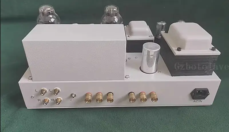 WE91 Circuit 6J7(EF37)300B Single-ended Tube Amplifier Combined With Power Amplifier Without Feedback Design，8W*2