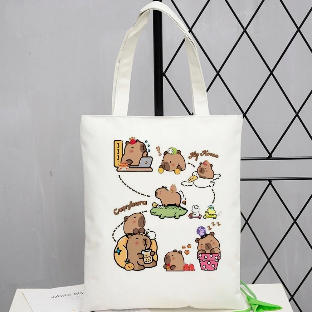 Capibara Capybara tote bag bolsas de tela shopping shopper einkaufstasche femme