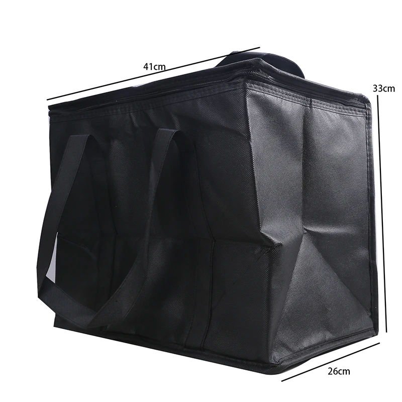 Bolsa térmica impermeable para Picnic, fiambrera con aislamiento, paquete de hielo plegable, bolsa térmica portátil para alimentos, portador de bebidas, entrega funcional