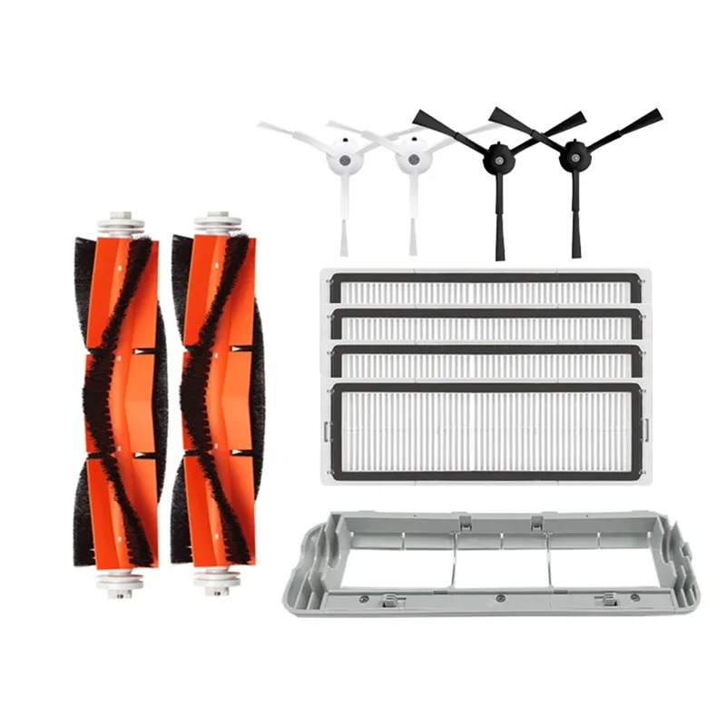 AT28-หลักแปรงด้านข้างสําหรับXiaomi 1S SDJQR01RR SDJQR02RR SDJQR03RR Roboeock E3, S4, s4 Max, s5 เครื่องดูดฝุ่นAccessorie