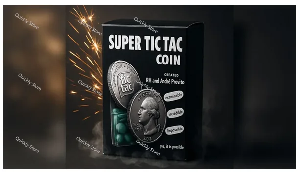 Andre Previato – Super Tic Tac Coin Magic tricks (Instant Download) Quickly send
