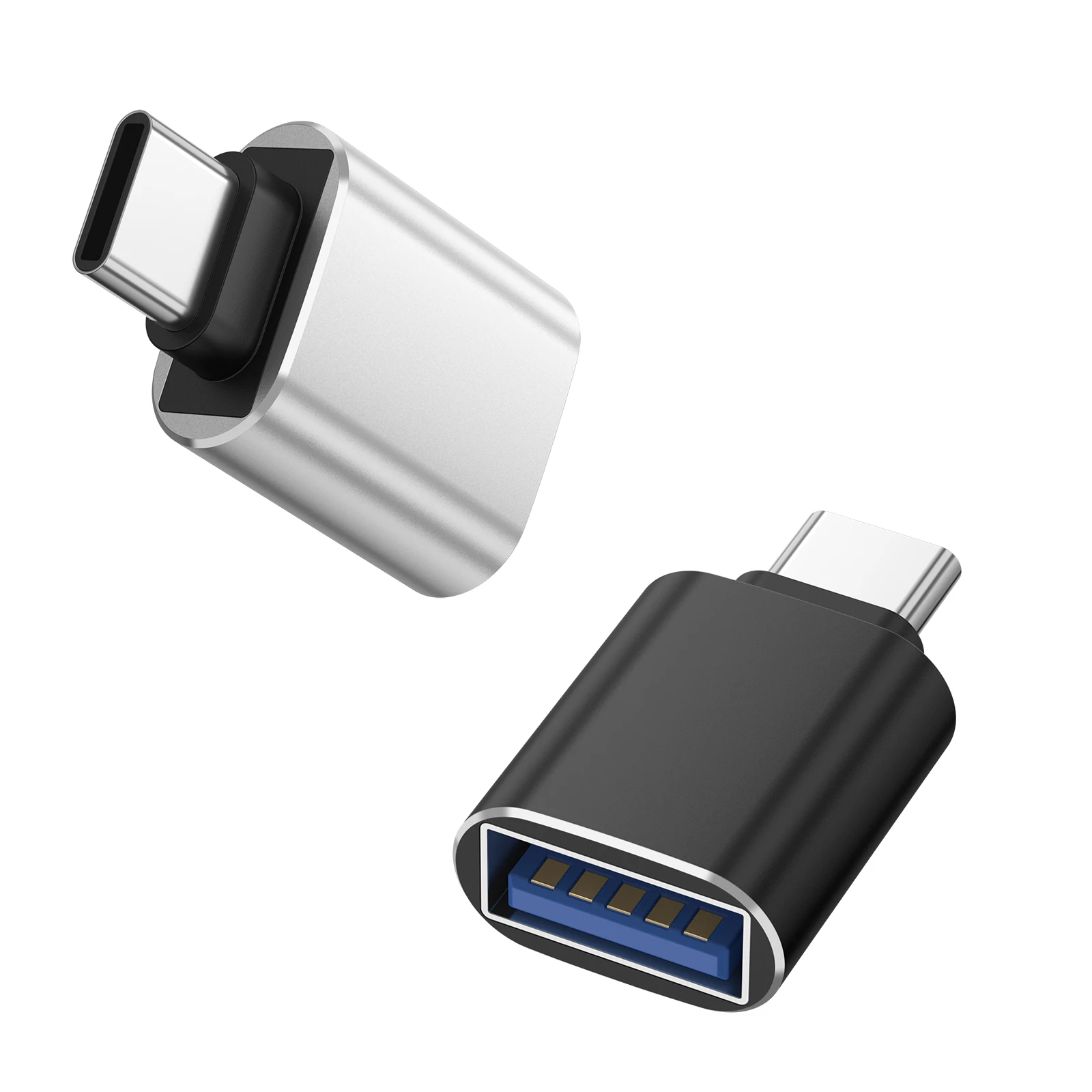 

USB 3.0 OTG Adapter USB-C to USB A converter suitable for Ipad Macbook iPhone Samsung Xiaomi Huawei LED USB C OTG Data Connector