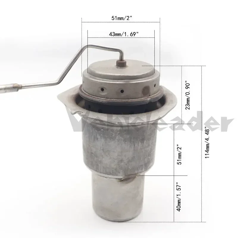 Car Water Heater Kits Truck Diesel Air Heaters Thermo Pro 50 Burner Combustion Chamber For Webasto 5kw Thermo Top C E Z P 92335C view 6