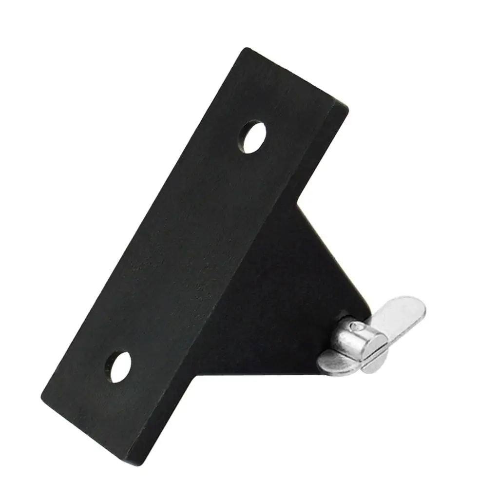 2 Holes Marine Bimini Top Deck Hinge Black Nylon Mounting Kit Boat Awning Accessories for Raft Canoe