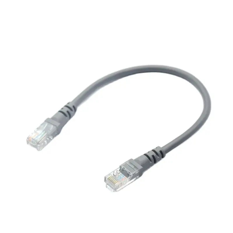 CAT 5 CAT 6 10cm 30cm 50cm 0.1m 0.3m 0.5m CAT5e CAT6e UTP kabel sieciowy Ethernet z męskiego na męskie RJ45 Patch LAN krótki kabel