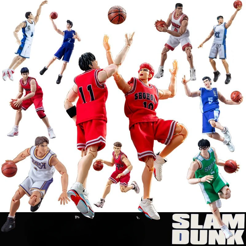 

SLAM DUNK GREAT TOYS GT Dasin Model Toy Sakuragi Hanamichi Kaede Takenori Ryota Hisashi SHOHOKU White Sport Suit Action Figure