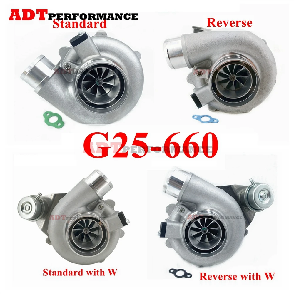 

G25-660 G-SERIES G25 6600 54mm 877895-5005S 0.72AR Dual V-Band Turbo Performance Turbine 350-660HP 1.4L-3.0L Ceramic Dual Ball B