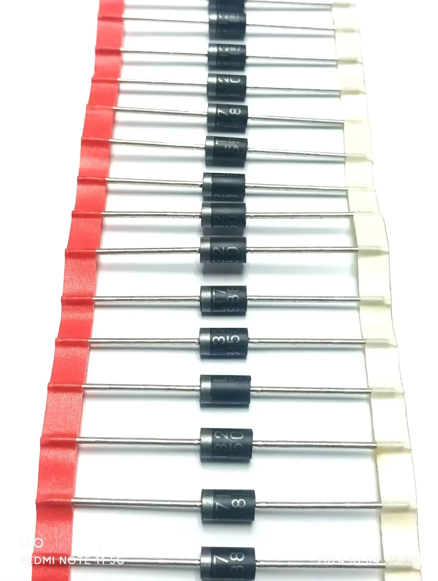 20PCS SR5200  SR5100 SB1850 SR508  SR806 ER506  DO-201AD Schottky diode