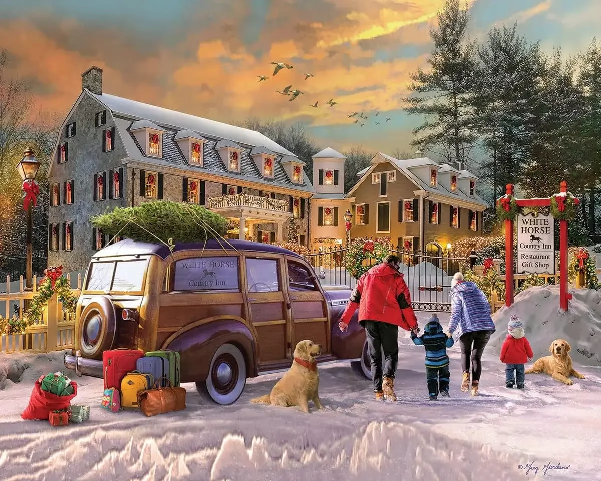 

A Journey Home Adult Jigsaw Puzzle 1000 Pcs Puzzle Warm Family Wooden Puzzle Decor Exercise Brain Thinking Holiday Birthday Gift