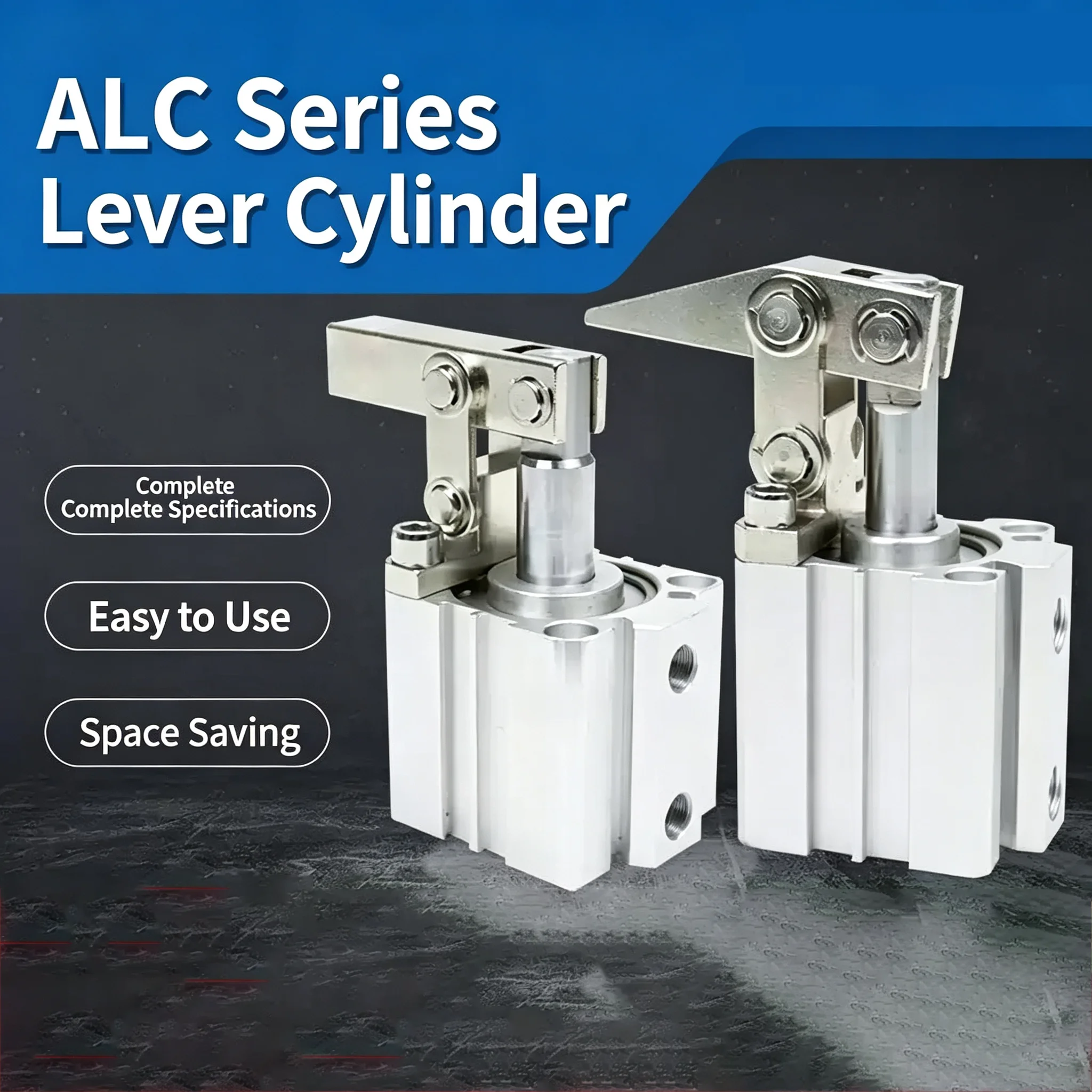 ALC-25/32/40/50/63 Compression Rocker Arm Cylinder Air Pressure Pneumatic Mould Lever Clamping Cylinder